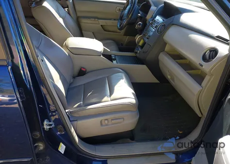 2013 Honda Pilot Ex-L из США, поврежденный, VIN 5FNYF4H69DB070377